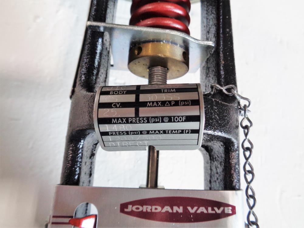 Jordan 2" NPT Sliding Gate Valve, Model 86, Range 25 60, Carbon Steel